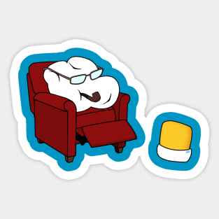 Proud Popcorn Sticker